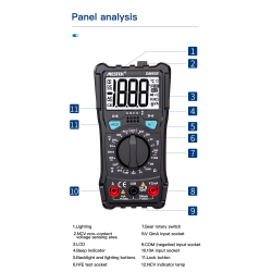 DM-90E Dijital Multimetre
